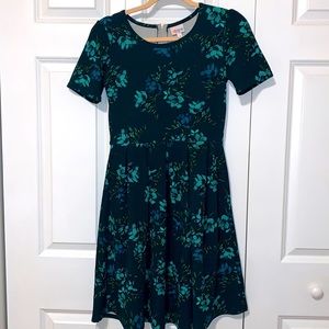 Floral Print Lularoe Amelia